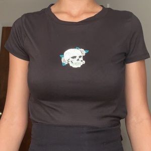 Skull graphic tee